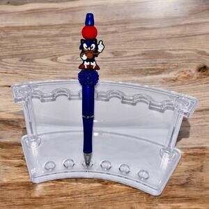 Sonic refillable beaded pen